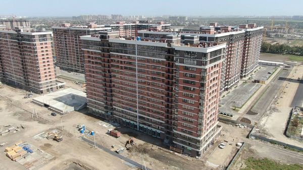 Ход строительства ЖК «Самолёт» за Август 2022 г., фото №4