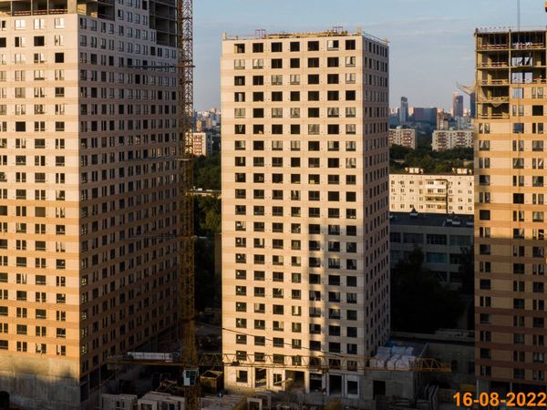 Ход строительства ЖК «Кронштадтский 9» за Август 2022 г., фото №3