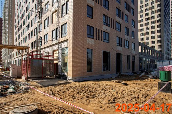 Ход строительства ЖК «Митинский лес» за Апрель 2025 г., фото №3