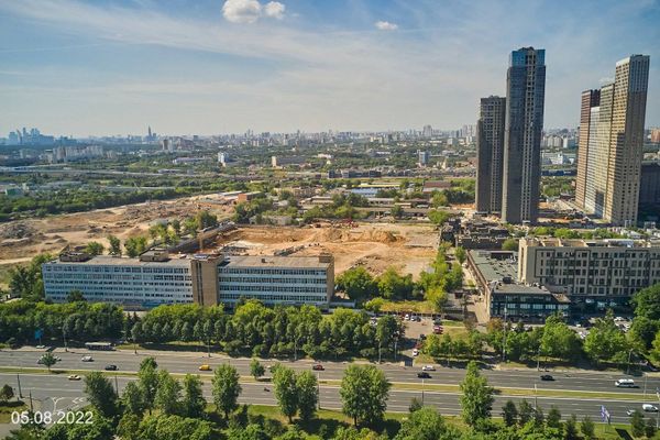 Ход строительства ЖК «Дмитровское небо» за Август 2022 г., фото №2