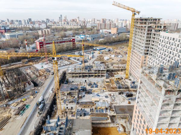Ход строительства ЖК «Алтуфьевское 53» за Апрель 2023 г., фото №4