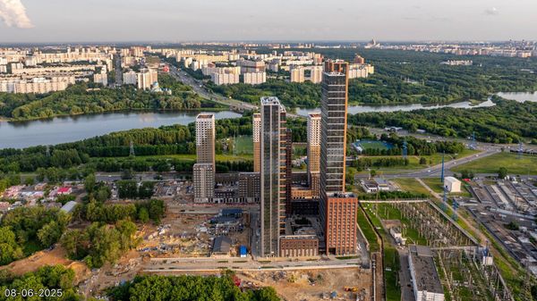 Ход строительства ЖК «Вейв» за Июнь 2025 г., фото №5