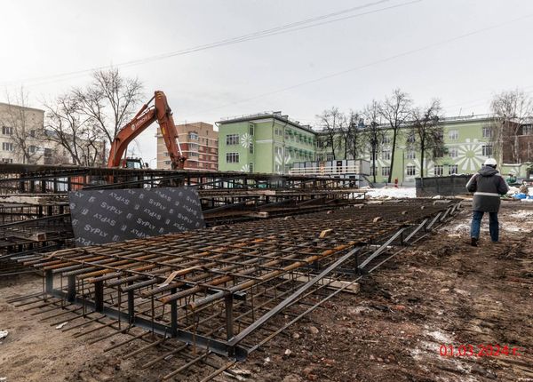 Ход строительства ЖК «Дом 56» за Март 2024 г., фото №3
