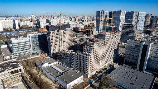 Ход строительства ЖК «Обручева 30» за Апрель 2025 г., фото №3