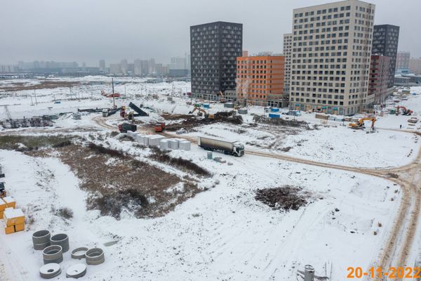 Ход строительства ЖК «Никольские луга» за Ноябрь 2022 г., фото №5