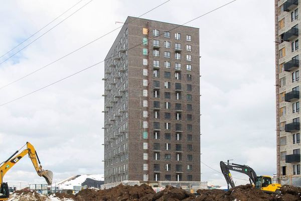 Ход строительства ЖК «Саларьево парк» за Март 2021 г., фото №5