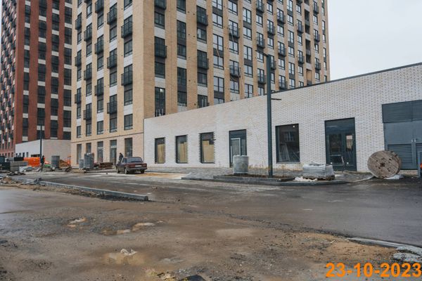 Ход строительства ЖК «Руставели 14» за Октябрь 2023 г., фото №2