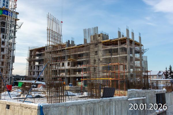Ход строительства ЖК «Южные сады» за Январь 2026 г., фото №3