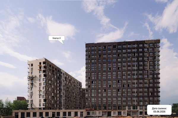 Ход строительства ЖК «Молжаниново» за Июнь 2026 г., фото №4