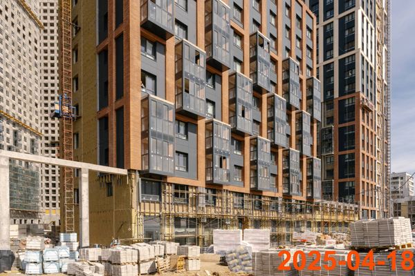 Ход строительства ЖК «Полар» за Апрель 2025 г., фото №3