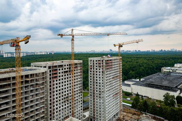 Ход строительства ЖК «Парксайд» за Июль 2023 г., фото №5