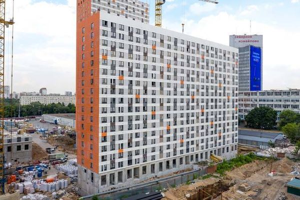 Ход строительства ЖК «Амурский парк» за Июнь 2021 г., фото №4