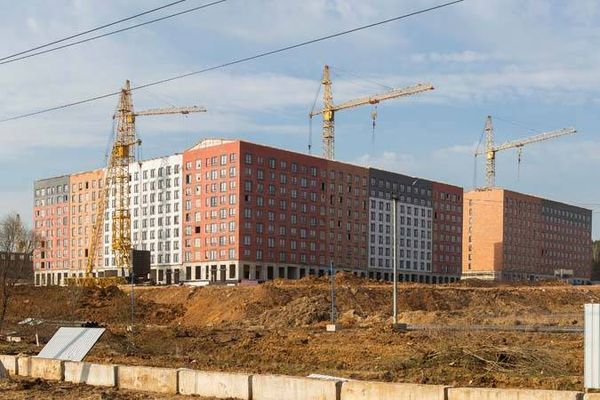Ход строительства ЖК «Середневский лес» за Апрель 2021 г., фото №4