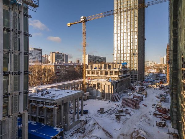 Ход строительства ЖК «Мод» за Январь 2024 г., фото №2