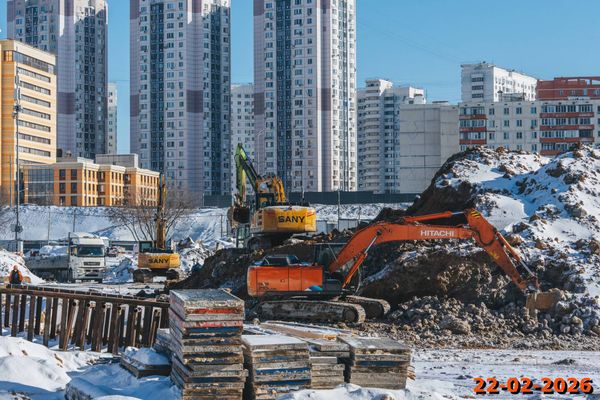 Ход строительства ЖК «Алтуфьевское 53» за Февраль 2026 г., фото №2