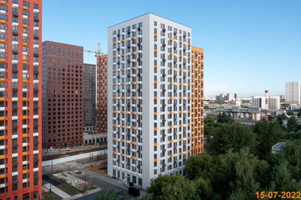 Ход строительства ЖК «Волжский парк» за Август 2022 г., фото №2