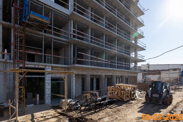 Ход строительства ЖК «Плеханова 11» за Март 2025 г., фото №2