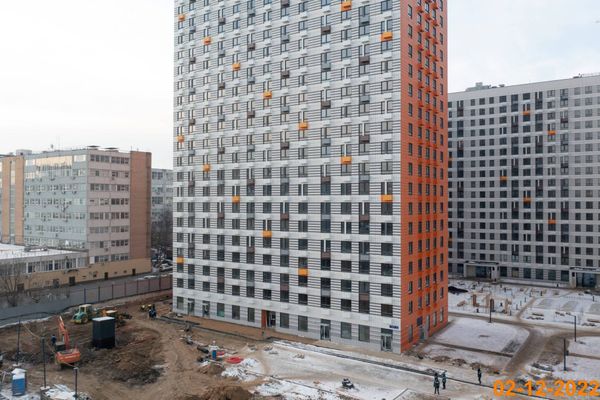 Ход строительства ЖК «Амурский парк» за Декабрь 2022 г., фото №4