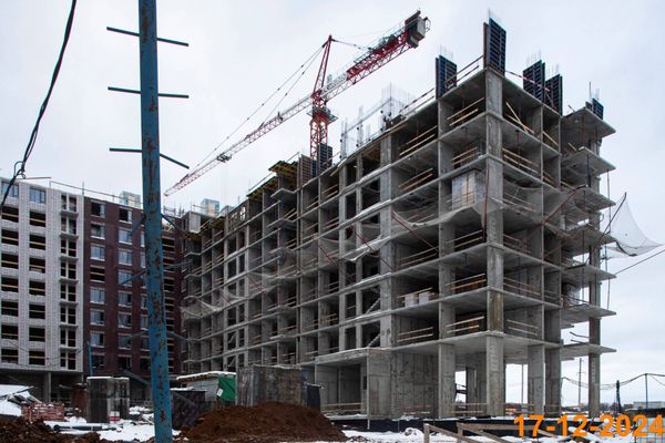 Ход строительства ЖК «Середневский лес» за Декабрь 2024 г., фото №4
