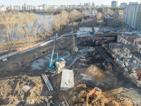 Ход строительства ЖК «Михалковский» за Апрель 2025 г., фото №2