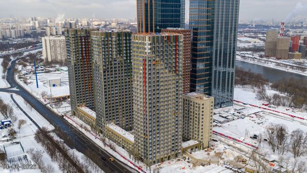 Ход строительства ЖК «Вейв» за Февраль 2026 г., фото №4