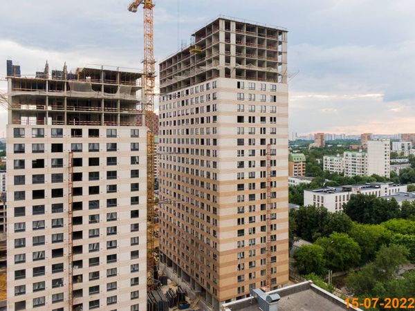 Ход строительства ЖК «Кронштадтский 9» за Июль 2022 г., фото №3