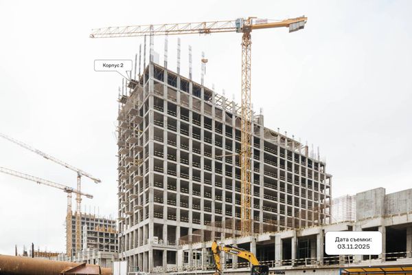 Ход строительства ЖК «НОВА» за Ноябрь 2025 г., фото №2