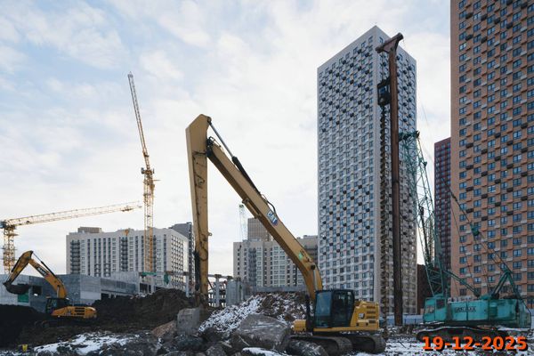 Ход строительства ЖК «Алтуфьевское 53» за Декабрь 2025 г., фото №4