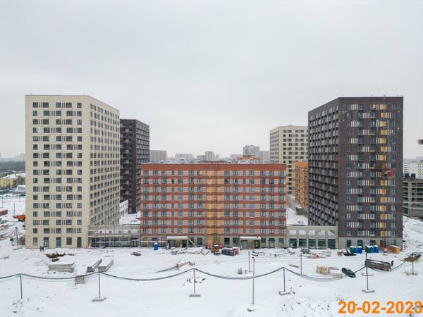 Ход строительства ЖК «Никольские луга» за Февраль 2023 г., фото №5