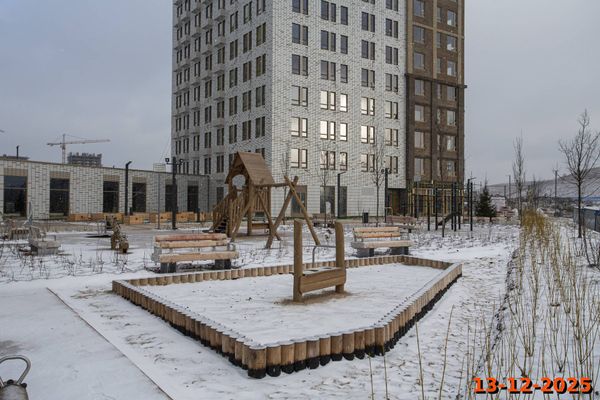 Ход строительства ЖК «Саларьево парк» за Декабрь 2025 г., фото №4