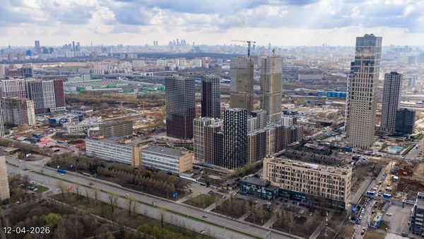 Ход строительства ЖК «Дмитровское небо» за Апрель 2026 г., фото №4