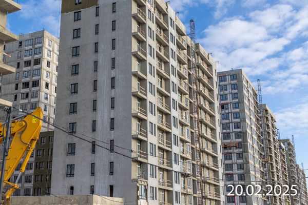 Ход строительства ЖК «Деснаречье» за Февраль 2025 г., фото №2
