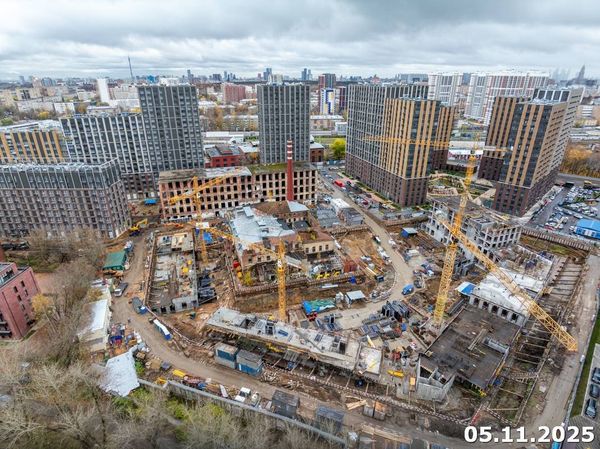Ход строительства ЖК «Михалковский» за Ноябрь 2025 г., фото №4