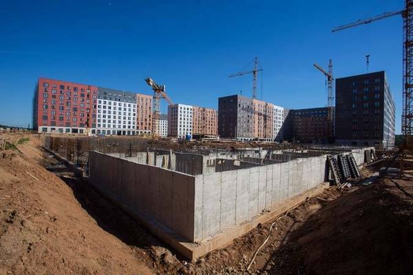 Ход строительства ЖК «Середневский лес» за Июнь 2021 г., фото №4