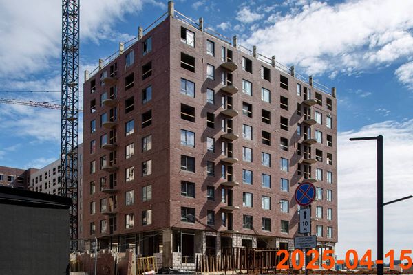 Ход строительства ЖК «Середневский лес» за Апрель 2025 г., фото №4