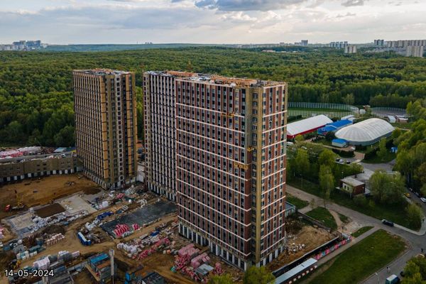 Ход строительства ЖК «Парксайд» за Май 2024 г., фото №3