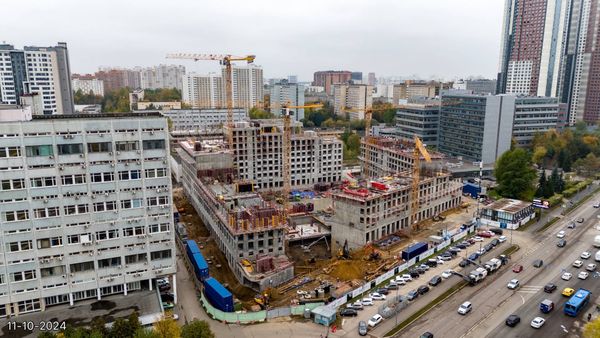 Ход строительства ЖК «Обручева 30» за Октябрь 2024 г., фото №4