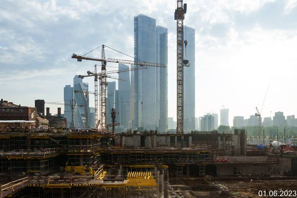 Ход строительства ЖК «Бадаевский» за Июнь 2023 г., фото №4