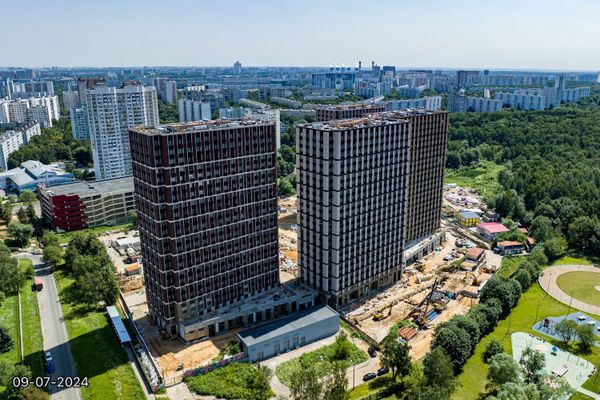 Ход строительства ЖК «Парксайд» за Июль 2024 г., фото №5