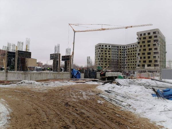 Ход строительства ЖК «УНО Головинские пруды» за Январь 2023 г., фото №2