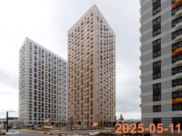 Ход строительства ЖК «Амурский парк» за Май 2025 г., фото №5