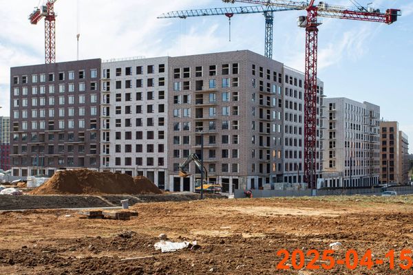 Ход строительства ЖК «Середневский лес» за Апрель 2025 г., фото №3