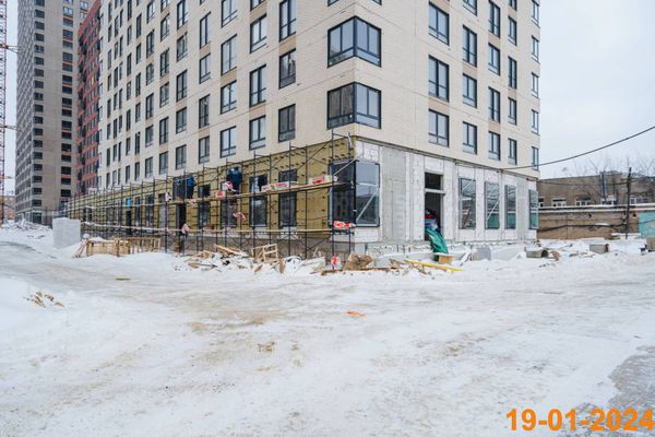 Ход строительства ЖК «Руставели 14» за Январь 2024 г., фото №5