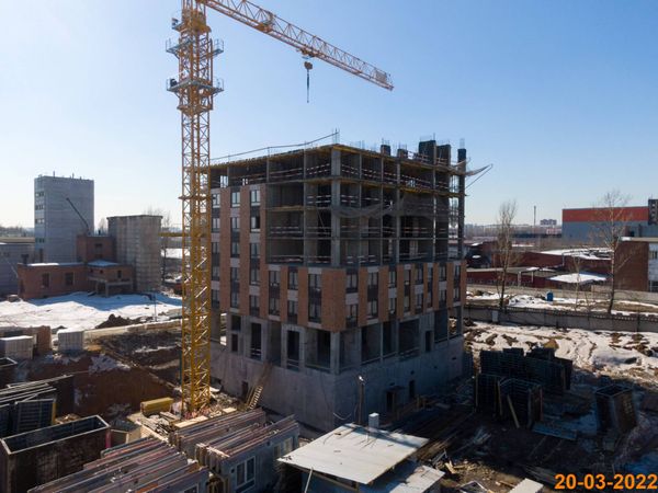 Ход строительства ЖК «Кавказский бульвар 51» за Март 2022 г., фото №2
