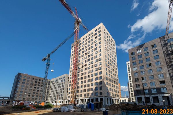 Ход строительства ЖК «Никольские луга» за Август 2023 г., фото №4
