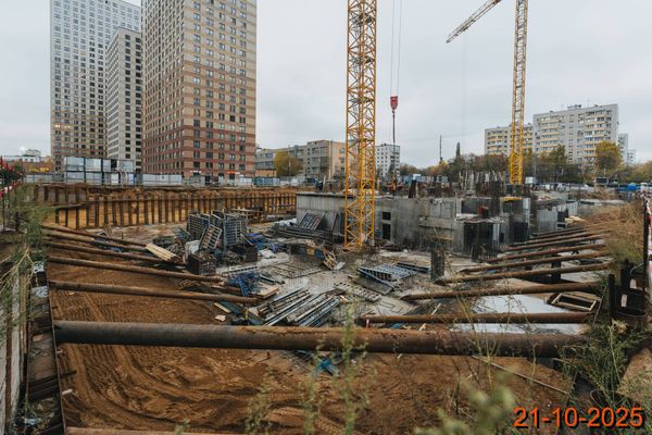 Ход строительства ЖК «Кронштадтский 9» за Октябрь 2025 г., фото №2