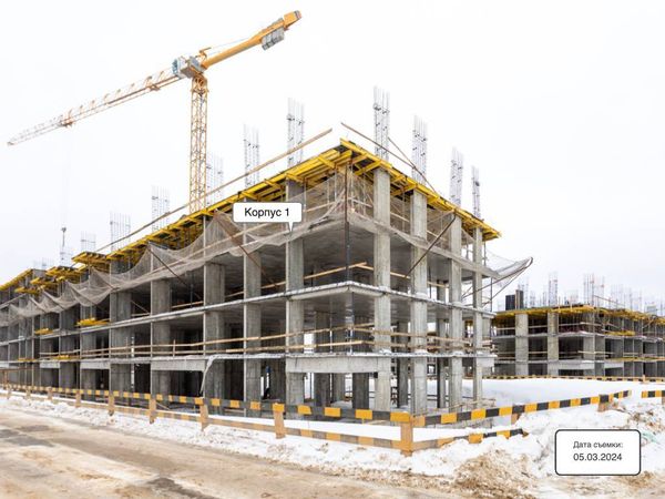 Ход строительства ЖК «Подольские Кварталы» за Март 2024 г., фото №4