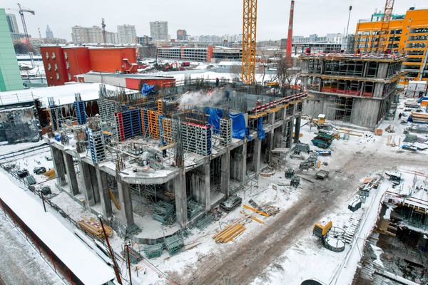 Ход строительства ЖК «Феймос» за Январь 2022 г., фото №2