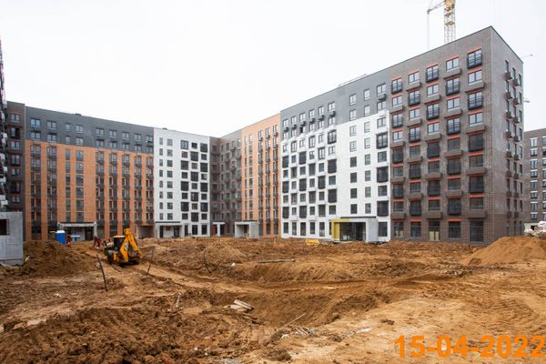 Ход строительства ЖК «Середневский лес» за Апрель 2022 г., фото №3
