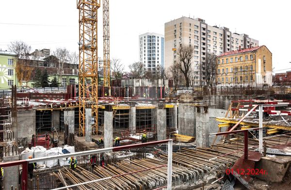 Ход строительства ЖК «Дом 56» за Декабрь 2024 г., фото №2